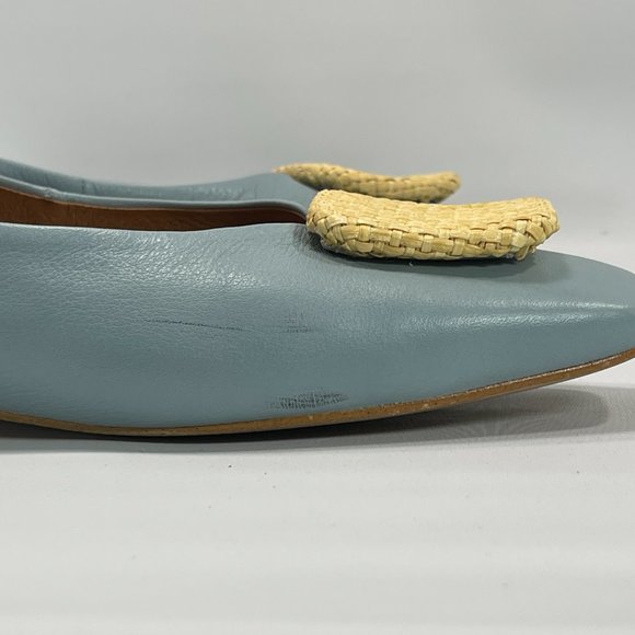 Anthro ANGEL ALARCON Ballet Flats In Blue - Picture 7 of 13
